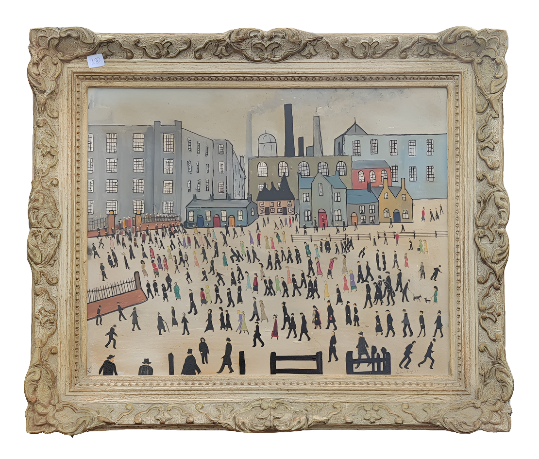 Our Town after Lowry on commission