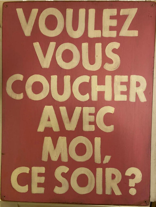 Voulez Vous Coucher Avec Moi, Ce Soir?