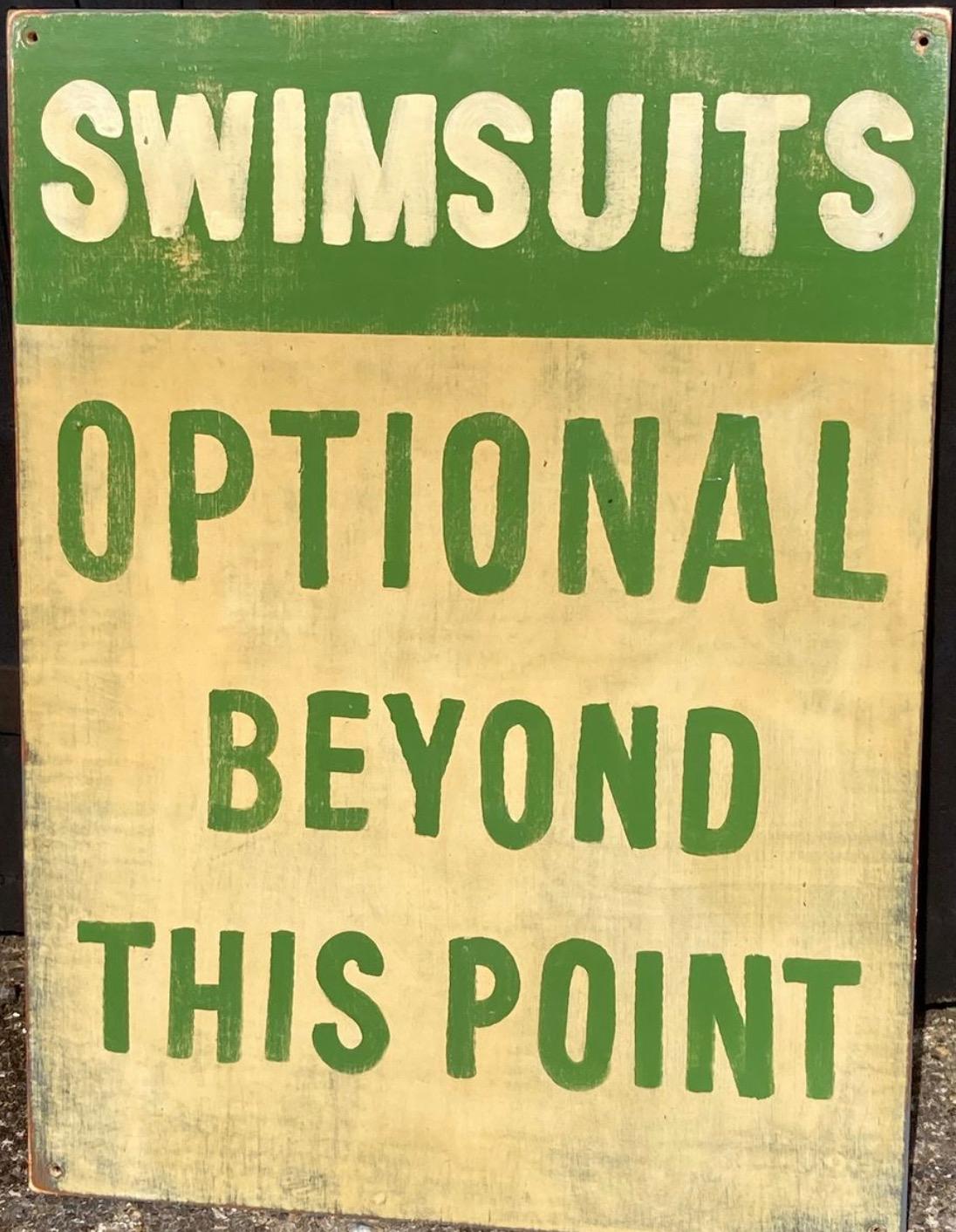 Swimsuits Optional