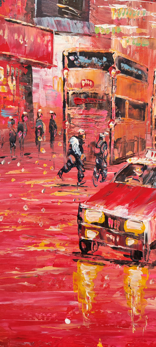 Hong Kong Meets Miami, unframed